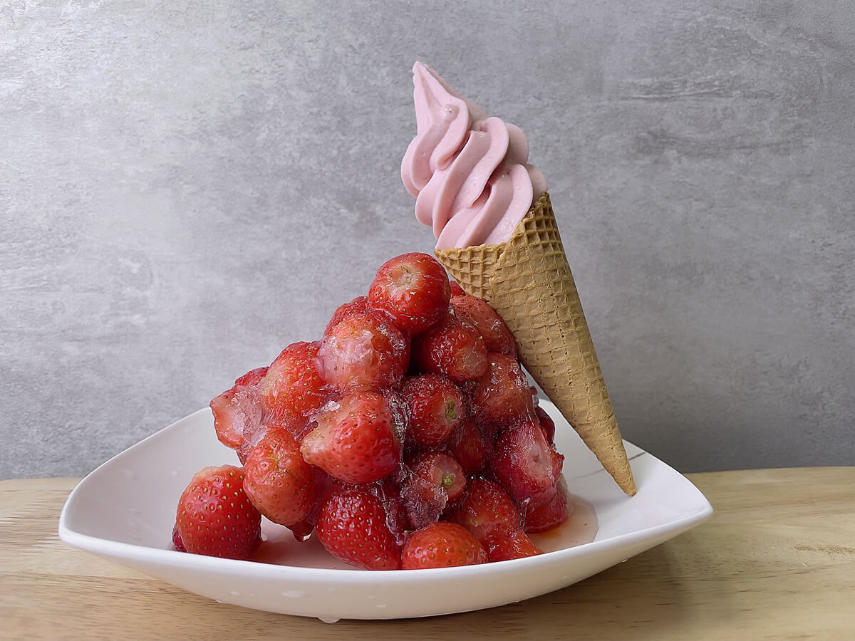 最新影片上線冷凍草莓霜淇淋